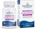 Nordic Naturals Women’s Multivitamin One Daily - Skin, Hair, Energy, & Bone Support - Immunity Supplement - 20 Essential Nutrients - 30 Tablets - 30 Servings