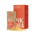 Pikora Beef Bone Broth Instant Powdered Mix (1 Pack, 4 Servings) | High-Protein, Gluten-Free, Collagen-Rich, No Sugar, Keto & Paleo Friendly | 11g Protein, 50 Calories per Serving