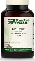 Standard Process Inc. Bio-Dent - Whole Food Supplement for Skin, Muscle, and Bone Health - Calcium, Licorice Root, Manganese, Phosphorus - 800 Tablets