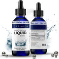 Optivida Health Colloidal Silver Liquid Dropper (4 oz) – Immune Support Supplements with Silver Hydrosol, Liquid for Immune Support, Silver Colloidal Liquid for Immune System, 10 PPM