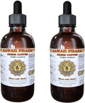 Green Coffee Liquid Extract, Green Coffee (Coffea Arabica) Bean Powder Tincture Supplement 2x4 oz