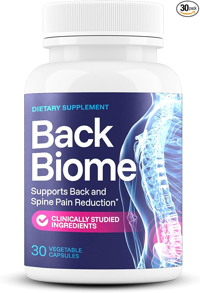 – Advanced 7-Strain Probiotic Formula for Gut & Back Health – Supports Digestive Balance, Reduces Inflammation, Promotes Spinal Comfort – Non-GMO, Vegan, 30 Capsules