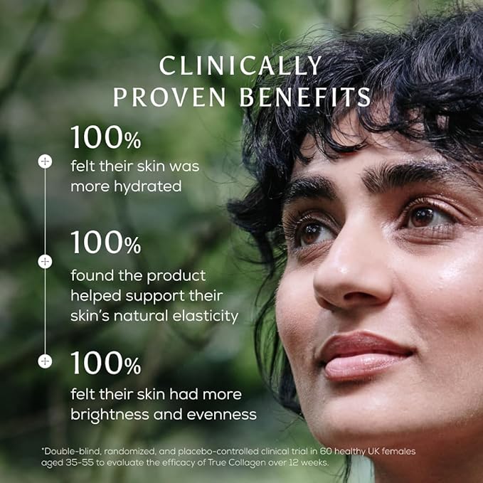 Ancient + Brave True Collagen Powder 7.05oz (Ap 33 Servings), EU Grass Fed Collagen Peptides, Highly Absorbable Protein Powder, Supplements for Women, Supplement for Hair, Skin and Nails