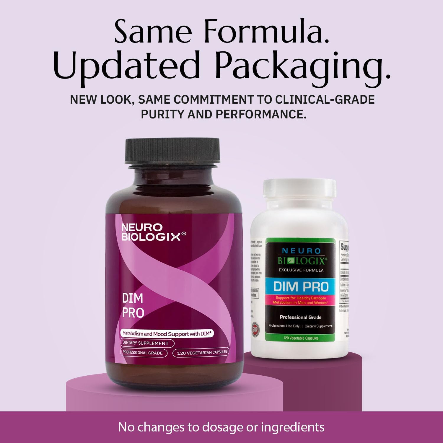 DIM Pro for Optimal Estrogen Metabolism Support – Promotes Balanced Estrogen Levels for Men & Women – Contains DIM, Calcium D-Glucarate, Bioperine for Hormone Balance & Nutrient Absorption Support