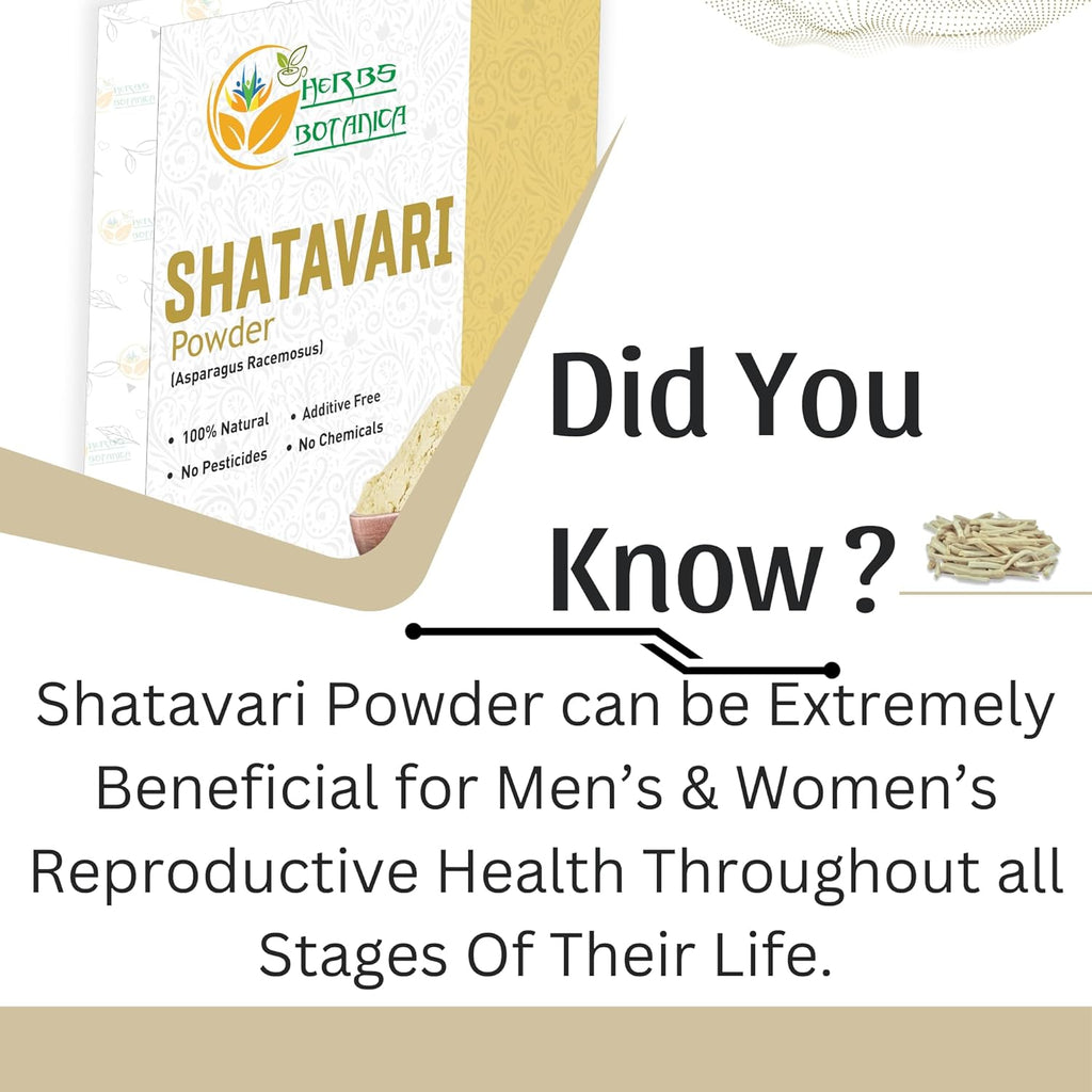 Shatavari Powder Natural Asparagus Racemosus for Lactation Breastfeeding Shatavri Satawar Kalpa Kalp India Improves Lactation | Rejuvenates Stamina | 5.3 oz / 150 GMS