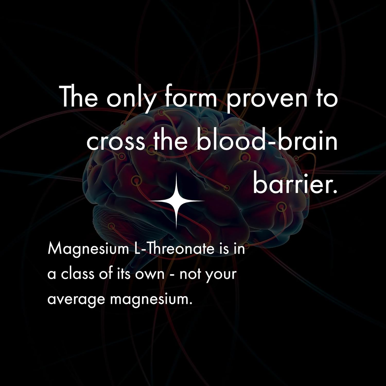 NAOMI Magnesium L-Threonate with 2,000mg Patented Magtein®, High Absorption Elemental Magnesium, Memory Supplement - Brain Health, Focus, Nerve Support, Heart Health, Natural Sleep Aid, 60 Veggie Caps