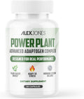 Power Plant – Adaptogen Complex with Cordyceps, Rhodiola, and Zinc – Supports Energy, Focus & Overall Well-Being – 60 Capsules