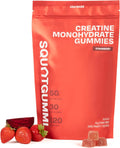 3rd Party Tested Creatine Monohydrate Gummies for Men & Women – Creatine Gummies 5 grams per Serving, Strawberry Flavor, 120 Count, Vegan,Gluten-Free, USA Made, 30 Day Supply–Boost Strength & Recovery