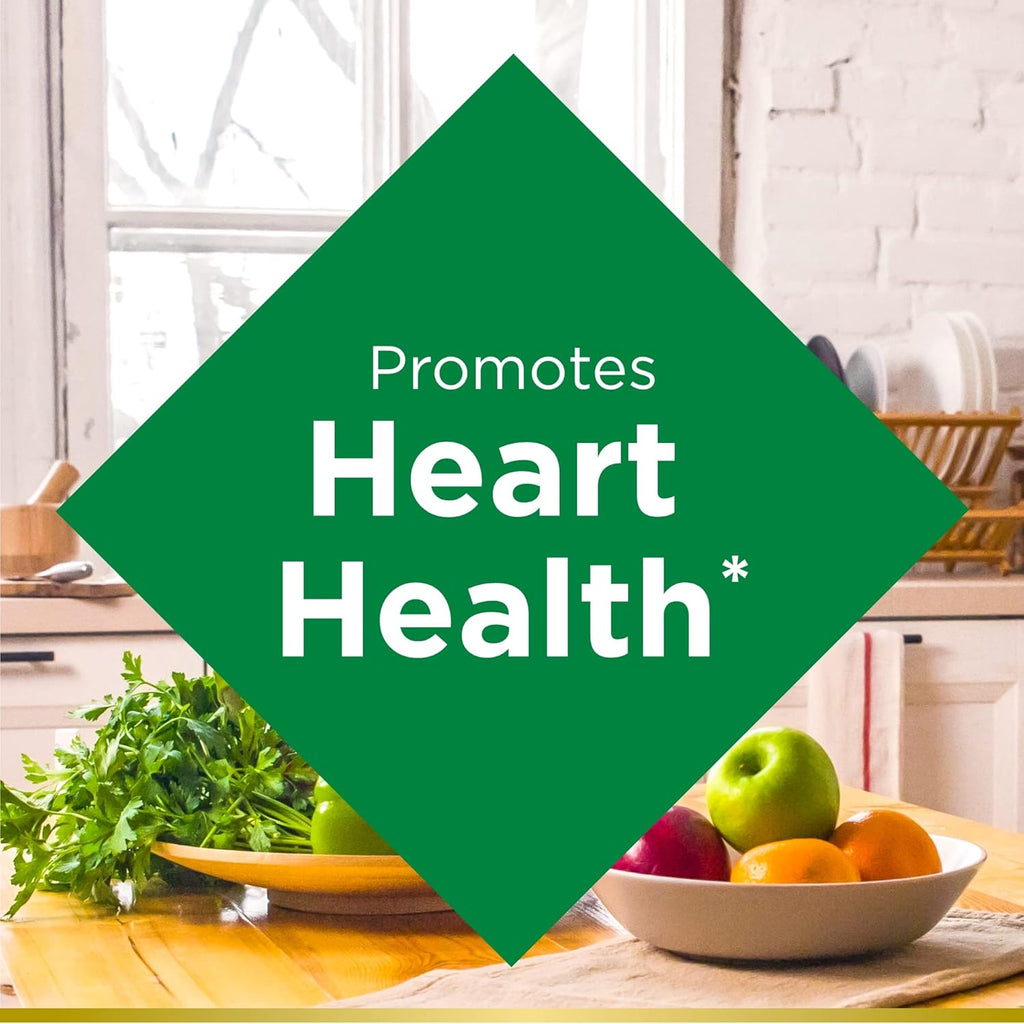 Nature's Bounty CoQ10 Gummies, Supports Heart Health, CoQ10 200mg, Peach Mango Flavor, 60 Count