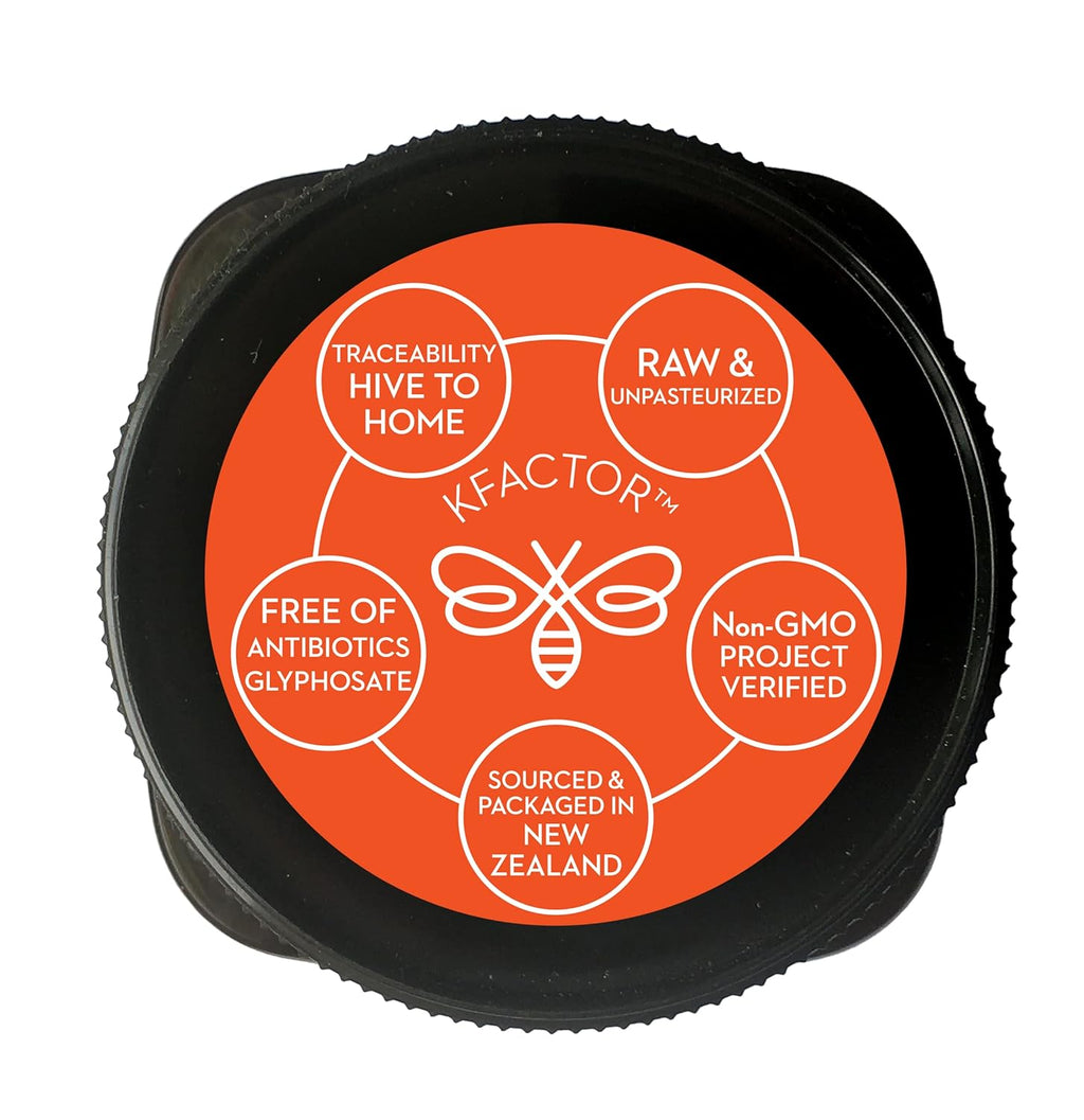 Wedderspoon Raw Premium Manuka Honey, KFactor 16, 35.2 Oz, Unpasteurized, Genuine New Zealand Honey, Traceable From Our Hives To Your Home