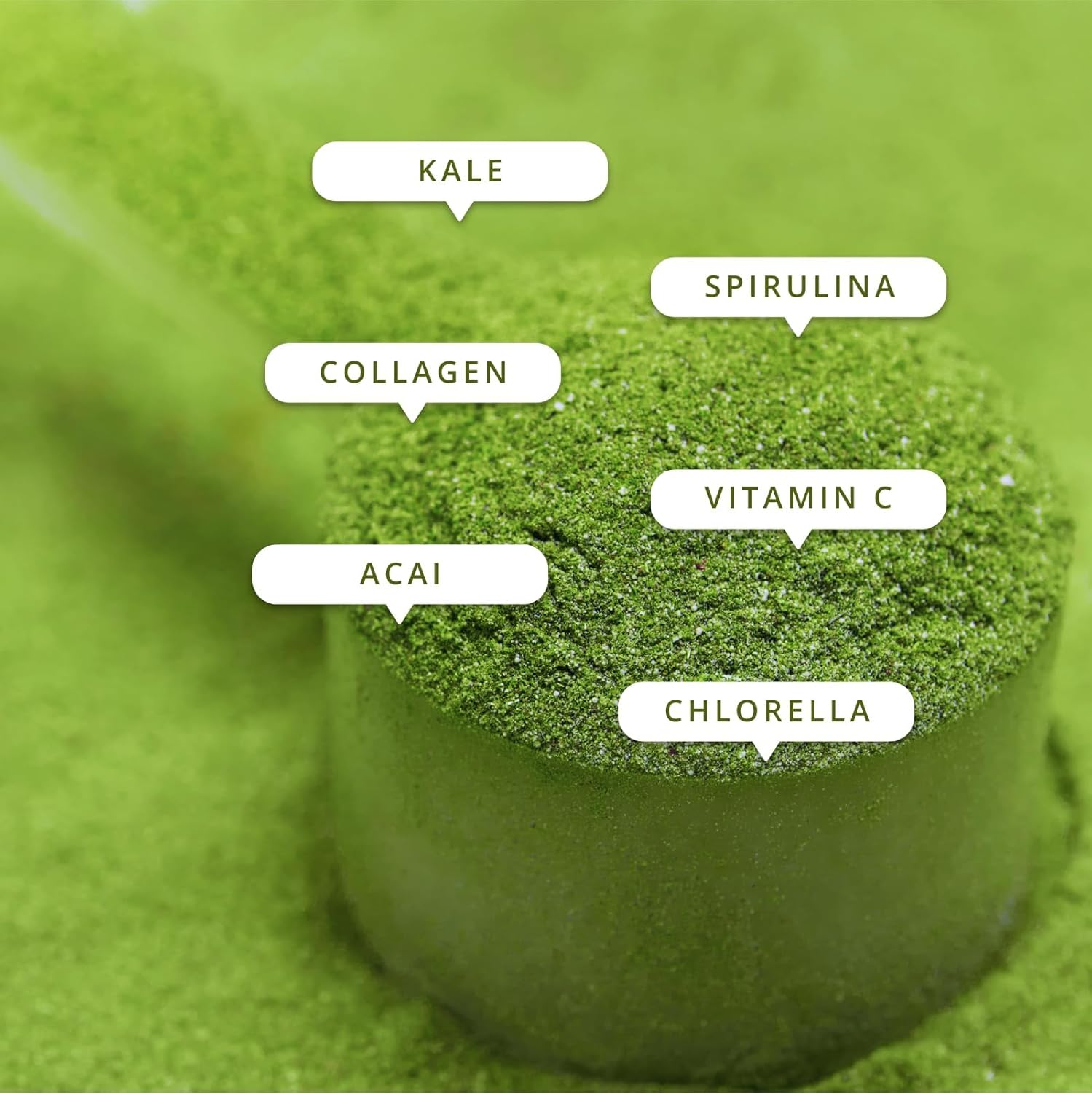 Sculpt Nation by V Shred Greens Strawberry - Premium Greens Powder & Superfood Blend with Collagen to Support Skin, Digestion, and Energy - 30-Day Supply