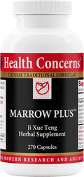 Health Concerns Marrow Plus – Bone Marrow & Blood Generation Herbal Supplement – Chinese Herbal Formula for Anemia, & Circulation Support – Astragus, Salvia, & Tangerine Extracts – 270 Capsules