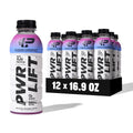 Whey Protein Water Sports Drink by PWR LIFT | Blueberry Pomegranate | Keto, Vitamin B, Electrolytes, Zero Sugar, No Artificial Flavors, No Chalky Aftertaste | | Post-Workout Energy Protein Beverage | 16.9 Oz (Pack of 12)