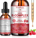 Super B Complex Liquid | B12 Methylcobalamin + Methyl Folate | B Vitamins Complex Liquid Drops with B3,B5,B6,B7, Ashwagandha & L-Theanine for Energy, Focus & Immunity, Vegan, 2fl Oz