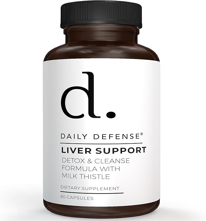Liver Cleanse and Detox & Repair Formula - Liver Support Supplement with Artichoke Extract for Liver Health - Milk Thistle Liver Detox with Dandelion Leaf Extracts - 60 Capsules