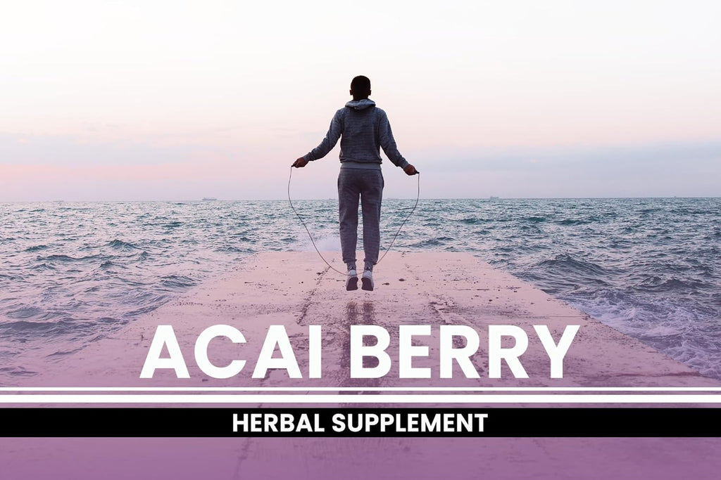 PURE ORIGINAL INGREDIENTS Acai Berry (365 Capsules) No Magnesium Or Rice Fillers, Always Pure, Lab Verified