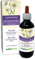 Naturalma German and Roman Chamomile (Matricaria chamomilla and Chamaemelum nobile) Flower Alcohol-Free Tincture - 6.76 fl oz Liquid Extract in Drops - Herbal Supplement - Vegan