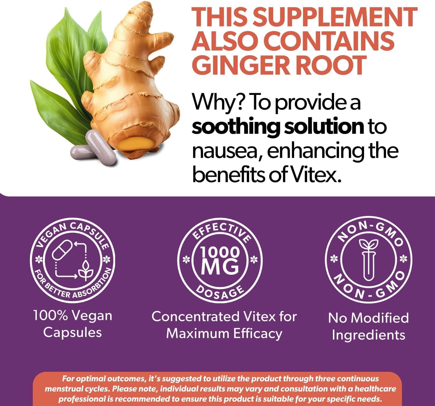 Intimate Rose Vitex Chasteberry Supplement for Women, 1000 mg - Chaste Tree Berry for Hormone Balance, Fertility & PMS Support, Regulate Cycles - 60 Capsules