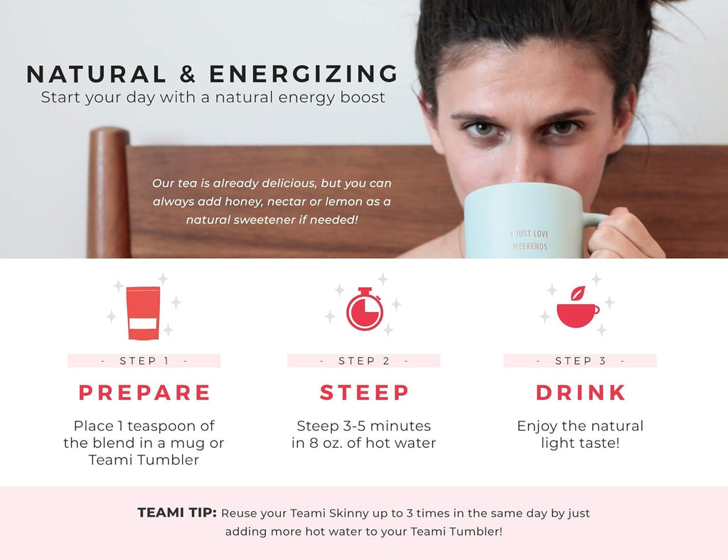 Teami® 30-Day Detox Tea Pack: All-Natural Teatox Kit with Teami Skinny & Teami Colon Cleanse Loose Leaf Herbal Teas (Lemon)