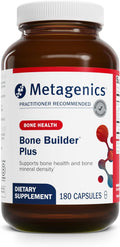 Metagenics Bone Builder Plus - MCHC Supplement - High-Absorption - 2000 IU Vitamin D - with Calcium & Phosphorus - Non-GMO & Gluten-Free - 180 Capsules