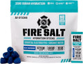 Fire Science Fire Salt Hydration Sticks, Electrolytes & Coconut Water, Hydration Drink Mix with Magnesium, Potassium & Sodium, Zero Sugar, Single Serve On the Go Packs, Blue Raspberry Flavor, 32 Count