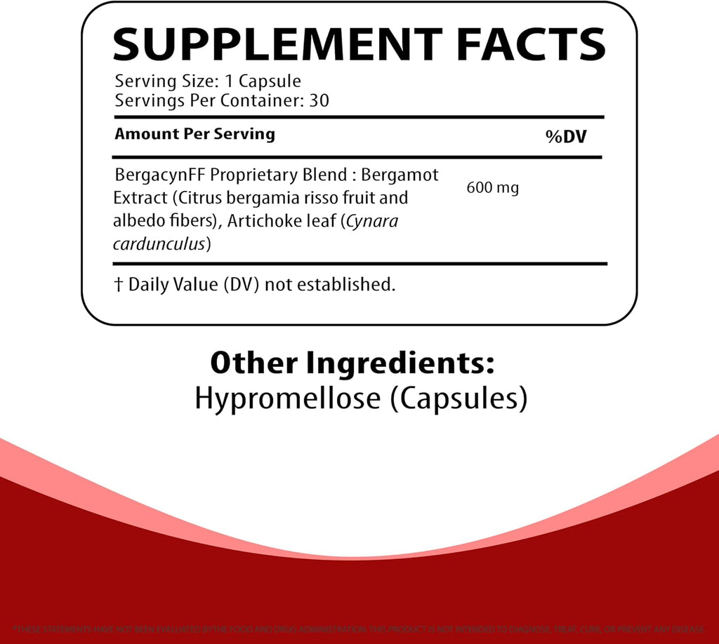 Liver Support Supplement–Supports Detox, Cleansing & Lipid Metabolism – with Bergacyn FF (Bergamot & Artichoke) – 30 LiverEzy Vegan Capsules