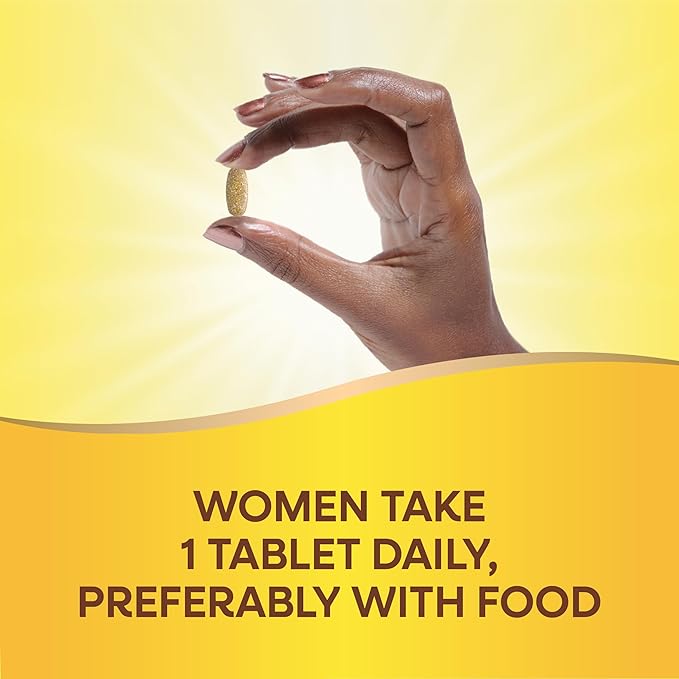 Nature's Way Alive! Women's Daily Ultra Multivitamin, High Potency Formula, Promotes Energy Metabolism and Muscle Function*, Women's Vitamins, Methylated Vitamin B12, 150 tablets