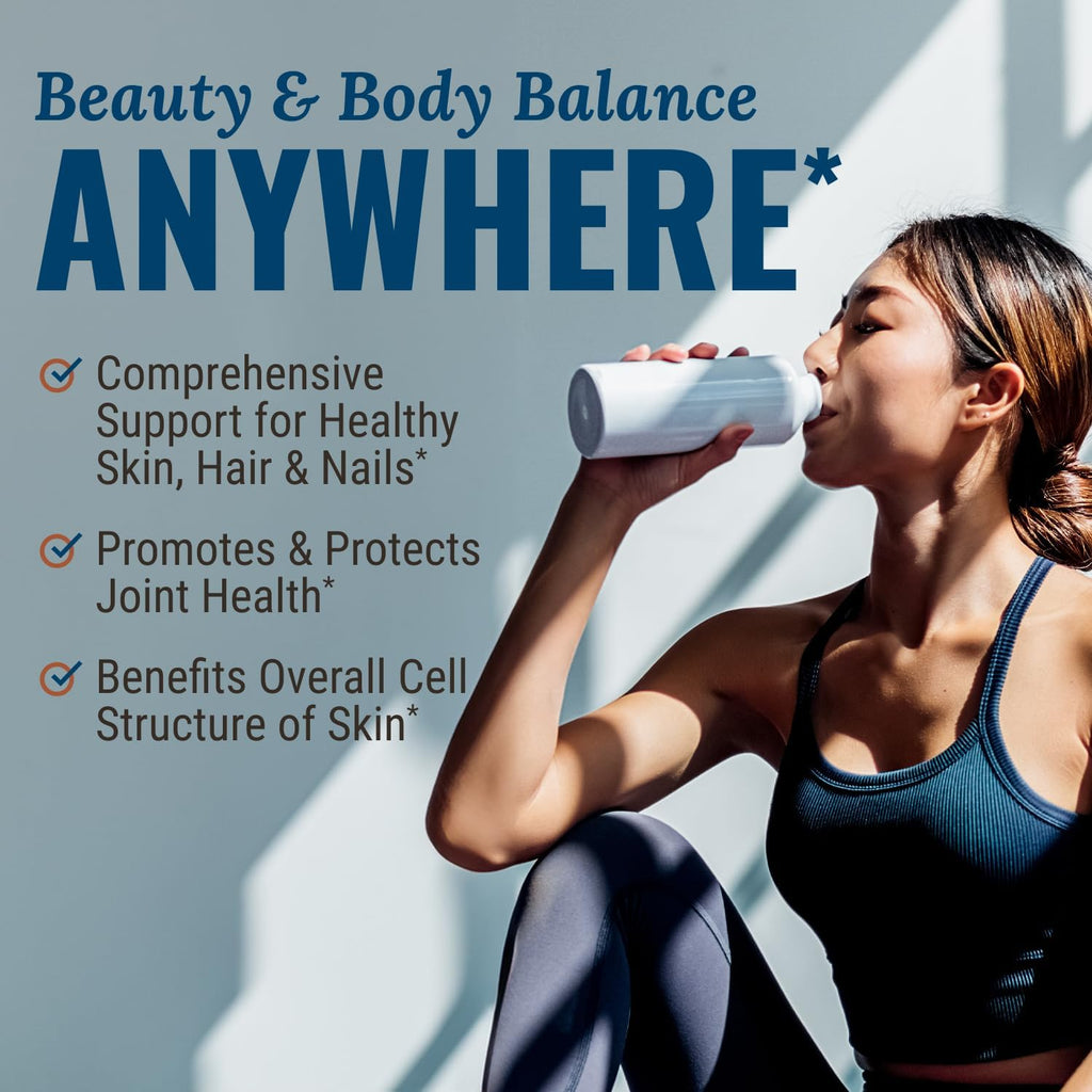 Live Conscious Beyond Collagen Peptides Powder Unflavored Packets - Hydrolyzed Collagen Powder - Hair Skin Nail & Joint Support - Multi Type Collagen Supplements for Women & Men