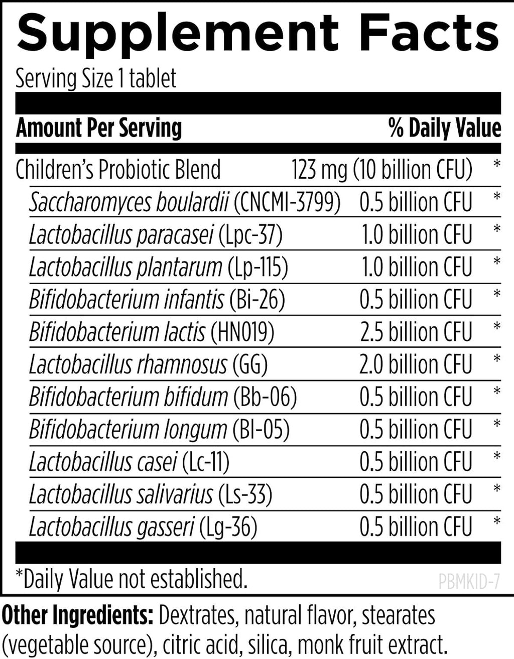 Designs for Health ProbioMed Kids Chewable Probiotic - 10b CFU Gut & Immune Support for Children - Lactobacillus, Bifidobacterium + Saccharomyces boulardii - Delicious Berry Flavor (30 Tablets)