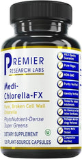 Premier Research Labs Medi Chlorella-FX - Chlorella Capsules, Chlorophyll Capsules, Organic Pills for Women & Men, Chlorophyll Supplement - 120 Vegetarian Capsules