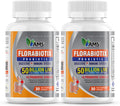 America Medic & Science Florabiotix Probiotic (60 Capsules) | Dietary Supplement for Men and Women| 50 Billion Live Cultures | 10 Probiotic Strains | Supports Digestive and Immune Health (Pack of 2)