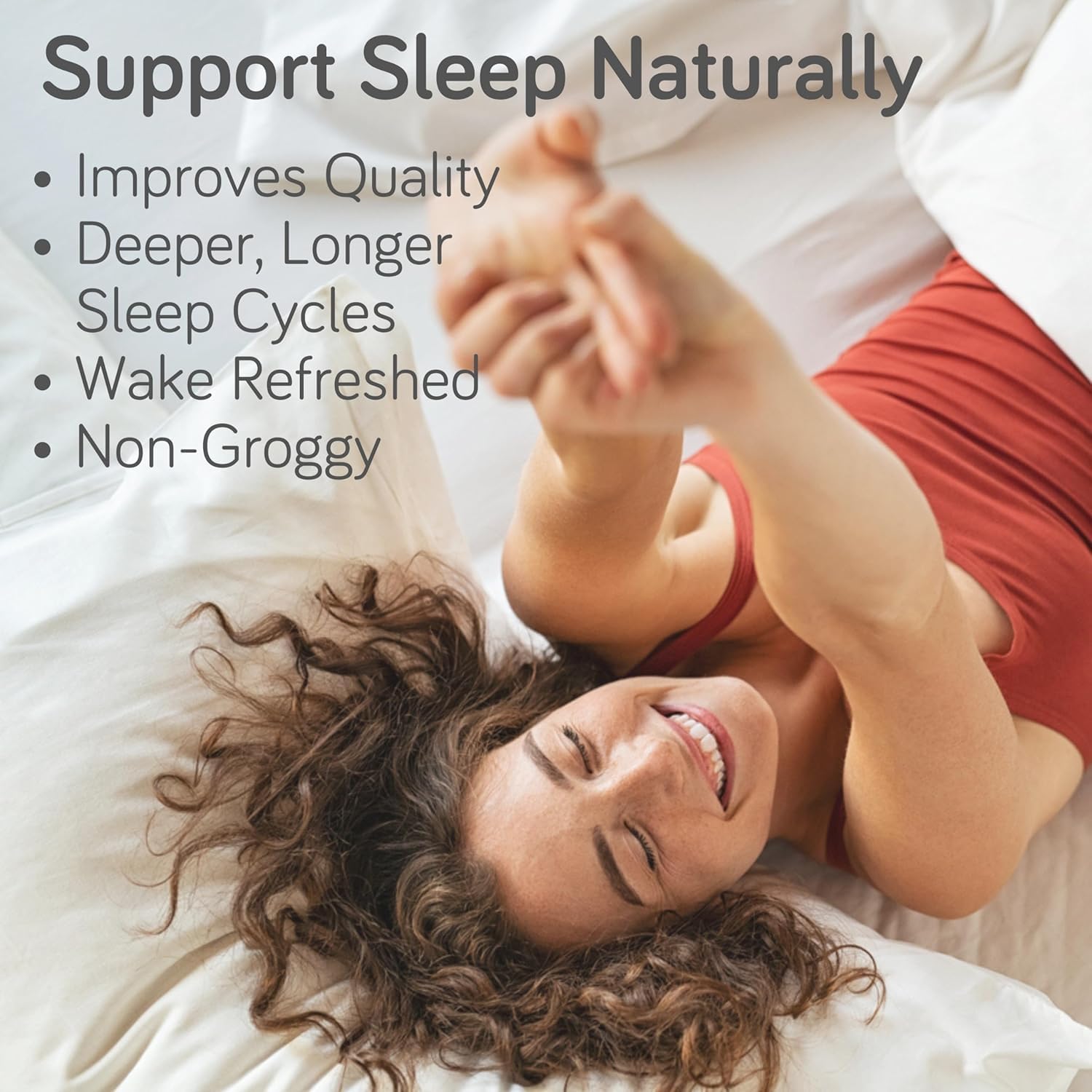 5HTP Plus GABA Supplement - Supports Mood, Relaxation Stress & Sleep - 200mg - Pure HTP-5 Capsules for Women - 60 ct