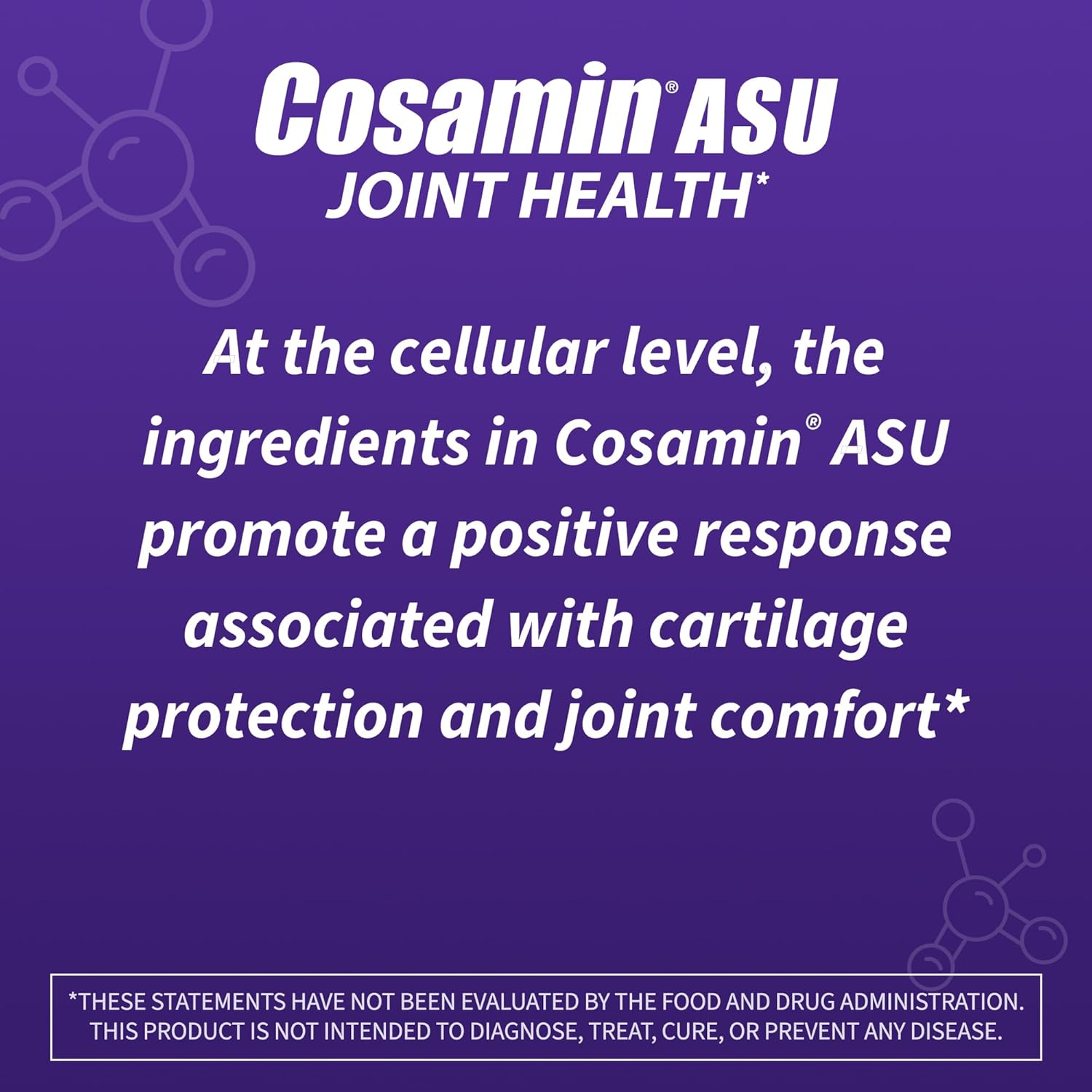 Nutramax Laboratories Cosamin® ASU Joint Health Supplement with Glucosamine, Chondroitin & ASU for Men’s & Women's Joint Health, 90 Capsules