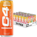 C4 Smart Energy Drinks Variety Pack, Sugar Free | Performance Fuel | Nootropic Brain Booster | Coffee Alternative | 4 Flavor Tropical Oasis