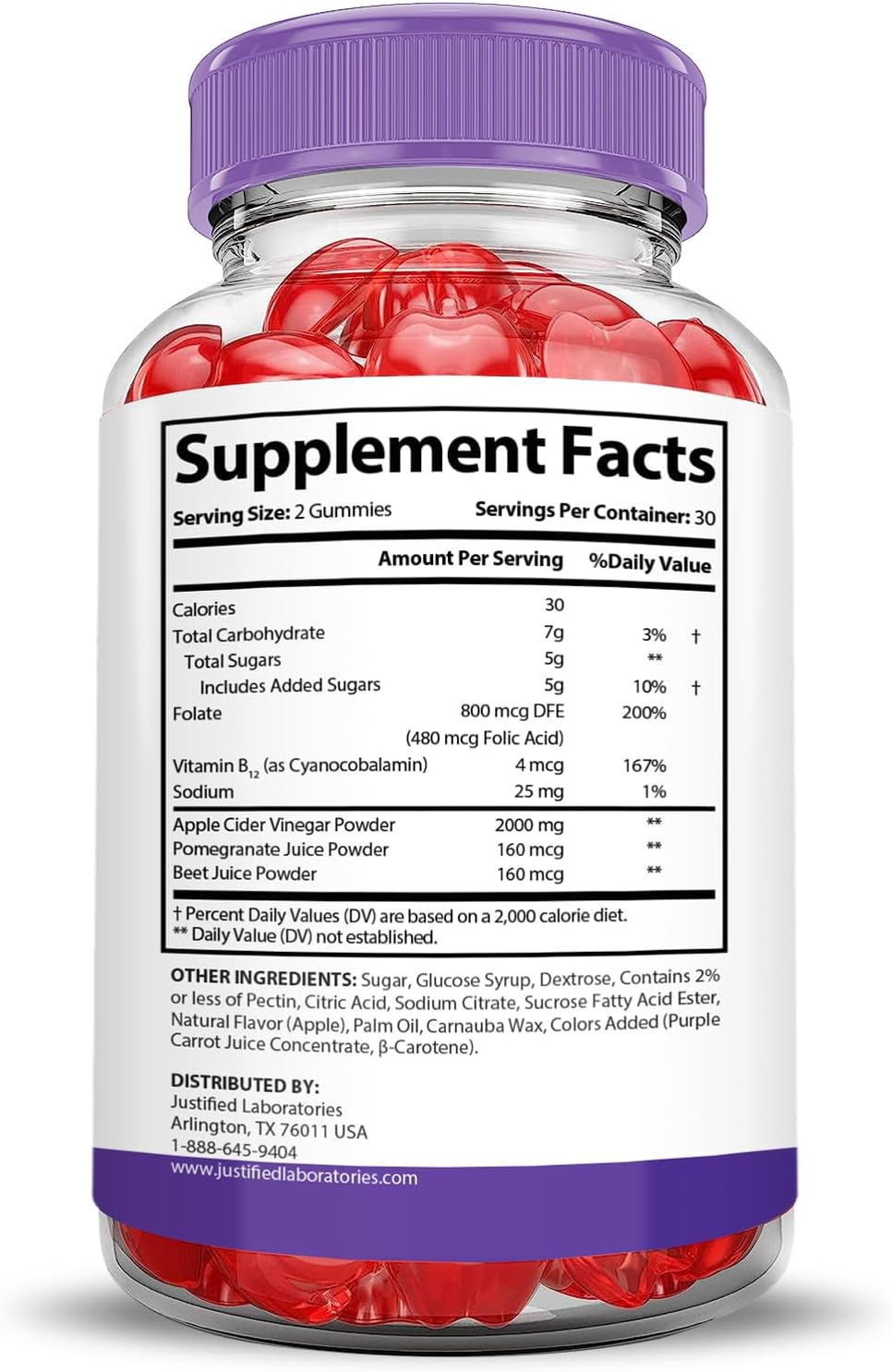 Justified Laboratories (3 Pack Tubo Ripped Keto ACV Gummies Extreme 2000MG Tubo Ripped Keto Gummies Apple Cider Vinegar Formulated with Pomegranate Beet Juice Powder B12 Vegan Non GMO 180 Gummys