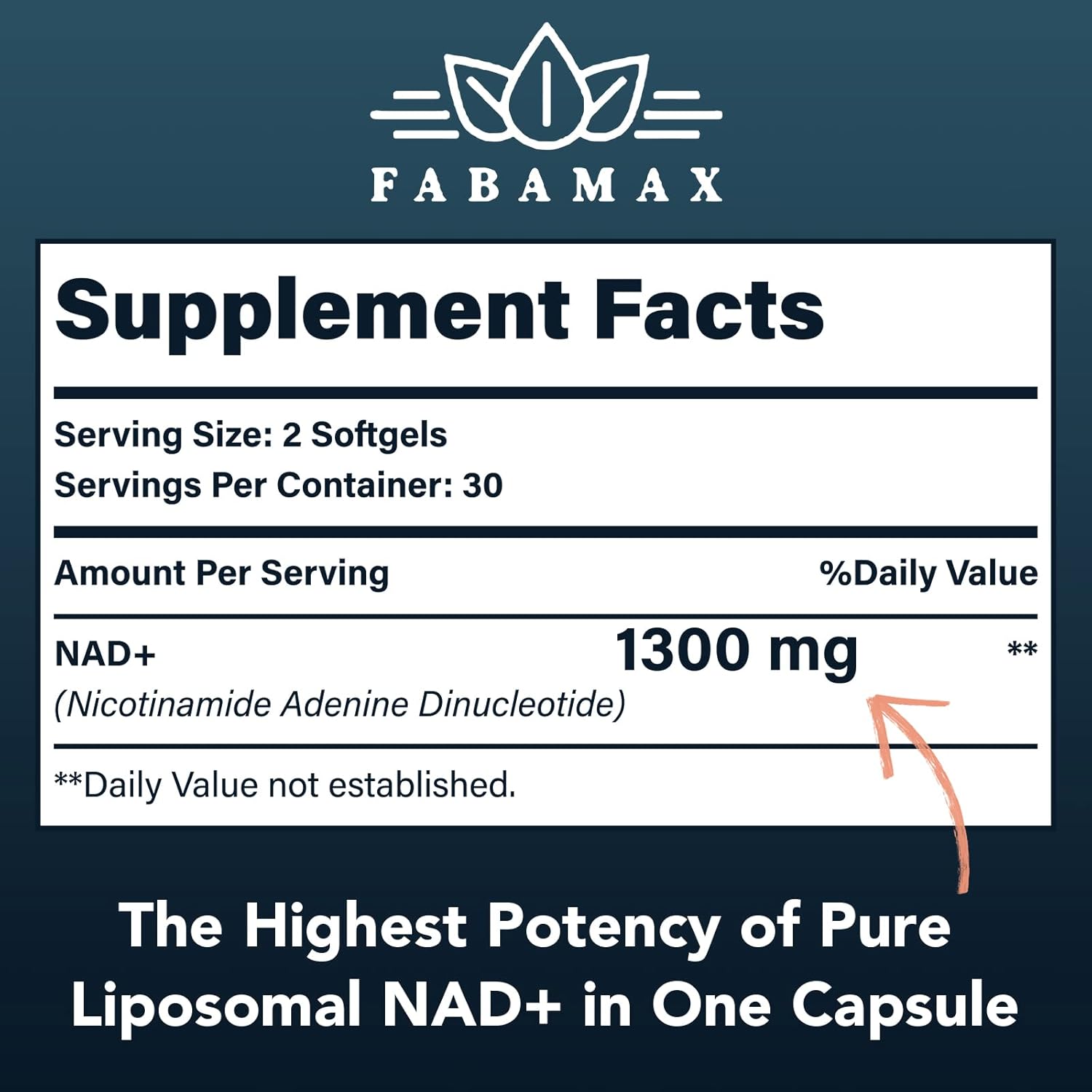 1600 mg Liposomal NAD Supplement 1600 mg, 98% Pure NAD+ Supplement, Superior Absorption, Alternative to Nicotinamide Riboside or NADH to Boost NAD+ for Aging Defense, Energy, Longevity, 240 Softgels