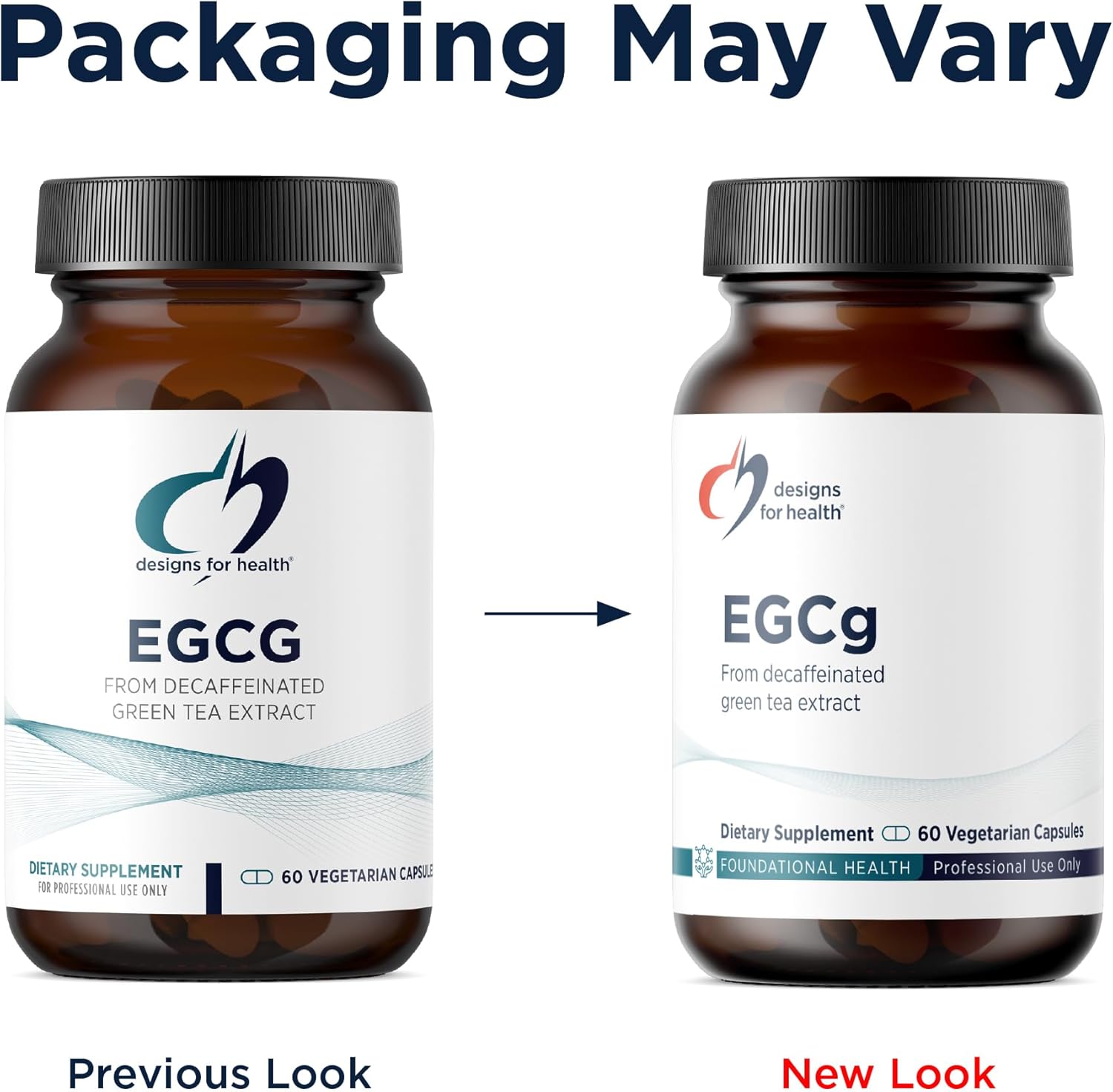 Designs for Health EGCg - Decaffeinated Green Tea Extract (225mg) + Polyphenols Antioxidant Supplement - Non-GMO Vegan Green Tea Pills (60 Capsules)