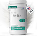 Organic Excellence Zeolite Clinoptilolite Powder – Pure Micronized Mineral Supplement – Supports Gut Health, Cleansing Support & Internal Balance – Non-GMO, Vegan – 500 Servings