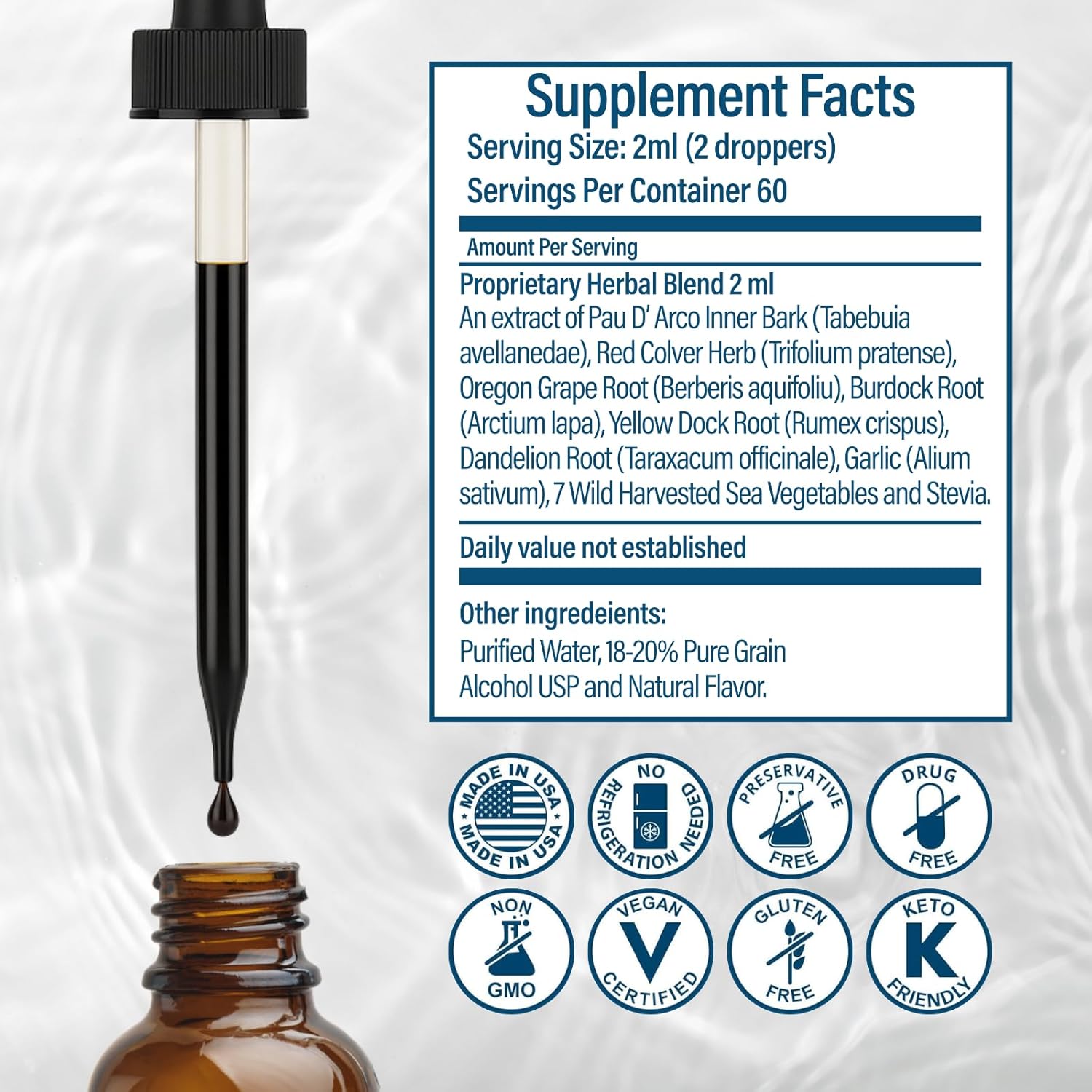 Cleanse & Renew - Liquid Superfood - Gut Health, Bloating, & Immune Support - Overall Wellness - Vegan & Gluten-Free - 30-Day Supply - Made in USA - 30-Day Supply