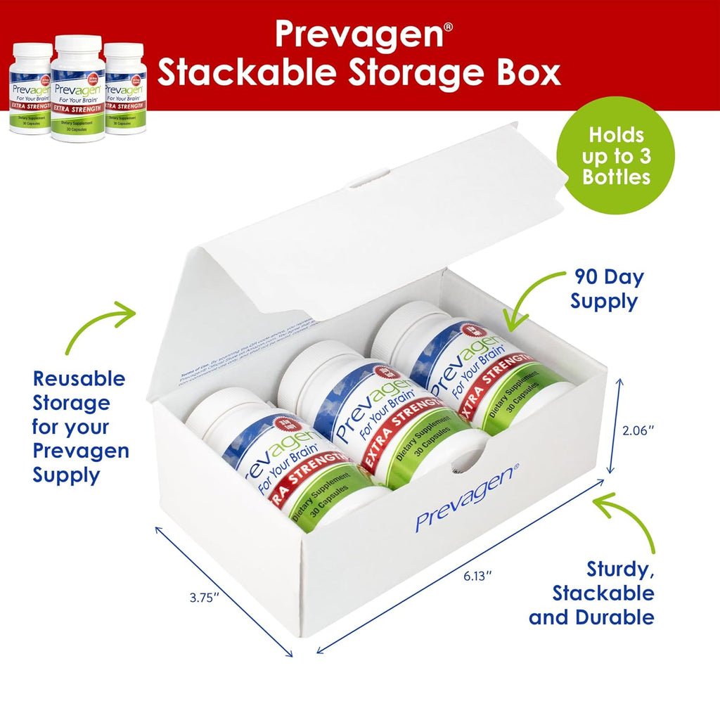 Prevagen Extra Strength - 90 Capsules (3 Month Supply) | Formulated for Your Brain | 20mg of Apoaequorin Plus Vitamin D3