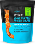 LEGION Whey+ Protein Whey Isolate from Grass Fed Cows - Whey Protein Isolate Powder Low Calorie, Non-GMO, Sugar Free, Lactose and Gluten Free, All Natural Protein Powder for Men & Women, 30 Servings