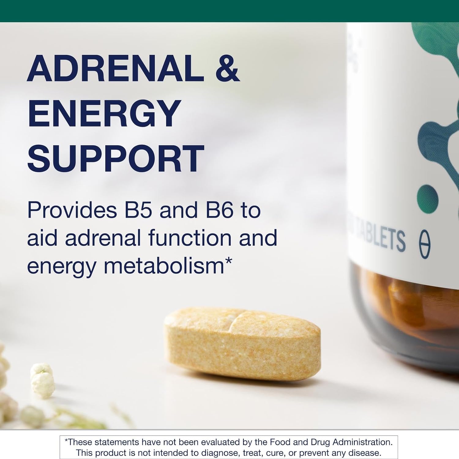 Metagenics Cortico-B5B6 - Supports Adrenal Hormones* - with Vitamin B5, Vitamin B6 & Vitamin C - Energy Support* - Non-GMO & Gluten Free - 60 Tablets
