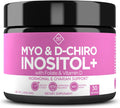 Optify Myo-Inositol & D-Chiro Inositol Supplement Powder for Women – 40:1 Ratio Plus Folate and Vitamin D – Support Healthy Hormonal Balance, Regular Cycles, & Ovarian Health – 30-Day Supply