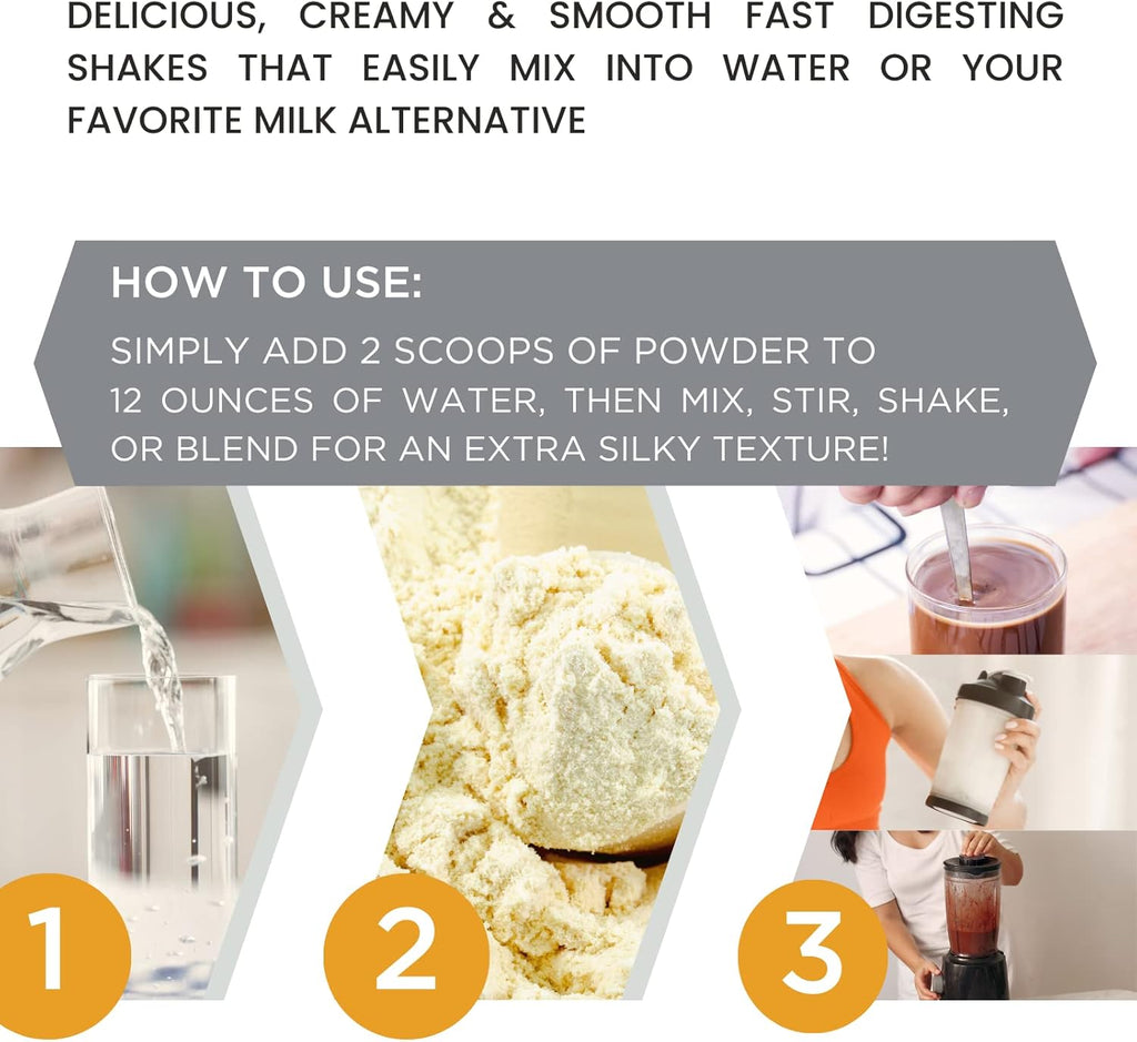 Plant Protein-L Powder Vanilla, Vegan, Organic, No Dairy, No Sugar, No Gluten, Keto, Low Carb, Clean Ingredients, Low Fodmap, for Men & Women, 25g, 27 Servings, 33oz