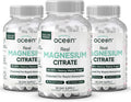 Real Magnesium Citrate - High Absorption Magnesium Supplement - Chelated Magnesium to Support Energy, Relaxation, and Regularity - 3 Pack Bulk Supply