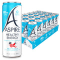 ASPIRE® Fruit Punch, Healthy Energy Drink 80mg Natural Caffeine, Zero Sugar No Carbs Keto Friendly, 24 Pack Green Tea Sugar Free Drink Low Caffeine Zero Calorie