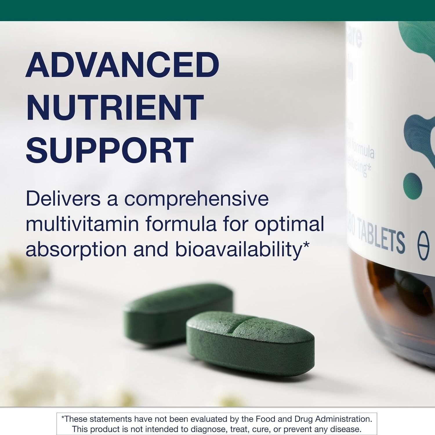 Metagenics Multigenics Intensive Care Multivitamin with Iron - Dietary Supplements for Everyday - with Iron, Quercetin, Beta-Carotene, Ascorbic Acid & More - Non-GMO - Gluten-Free - 180 Tablets