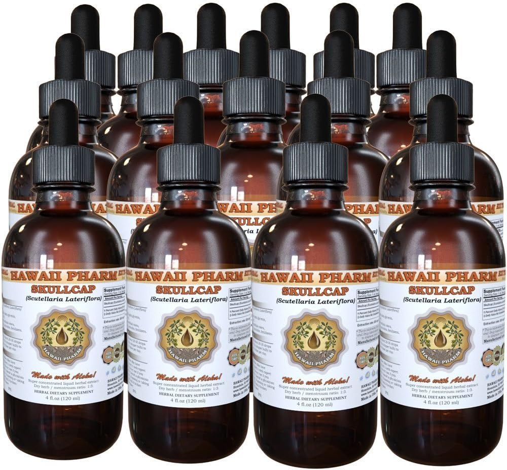 Skullcap (Scutellaria lateriflora) Liquid Extract 15x4 fl.oz