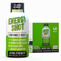 B12 Mixed Berry Extra Strength Energy Shot 48 pk – 260mg Natural Caffeine B12 B6 – Energy & Vitality Support – 2 Servings Sugar Free Zero Calorie Green Tea B-Vitamins Electrolytes Vegan – 1.93 fl oz