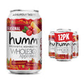 Humm Whole30 Approved Kombucha, Cranberry Orange, Organic, Vegan & GMO Free (12 Pack)